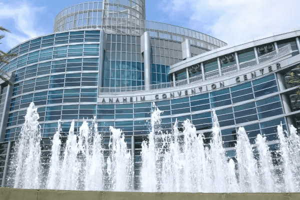 Anaheim Convention Center building.